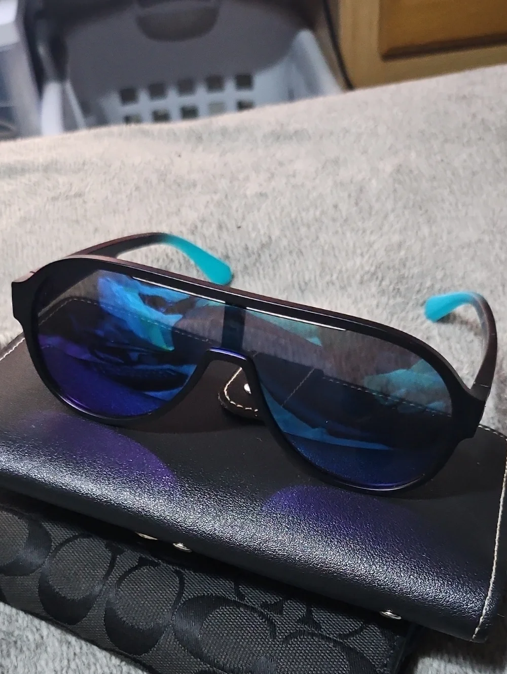 Mens Shield Sunglasses New